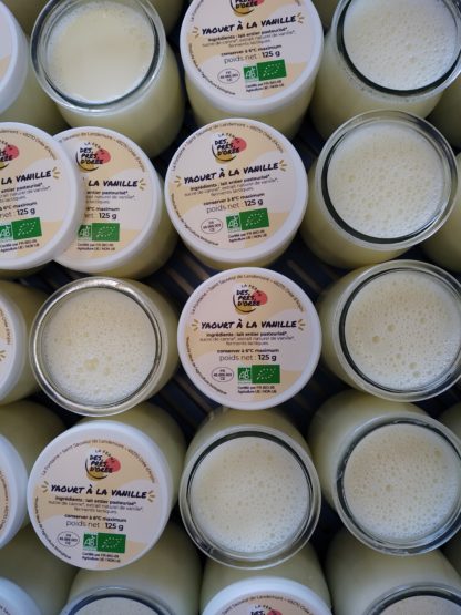 Yaourt à la vanille 125 g (par 4)